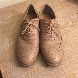 Tan Oxfords